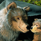 Kosen Studio Series Wolf "Janina" (lying)