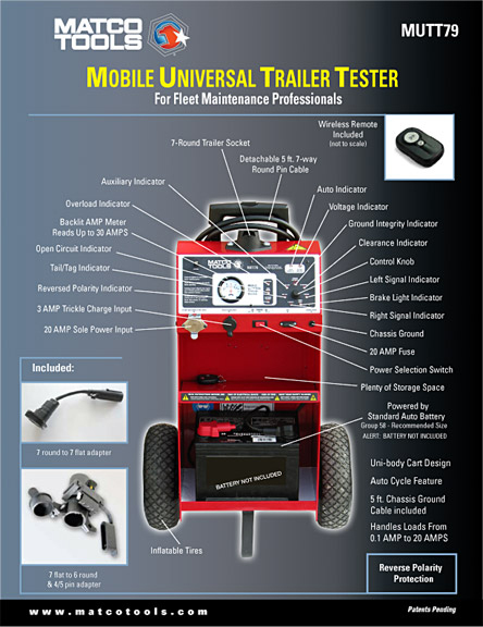 MUTT Sell Sheet for Matco Tools - Back